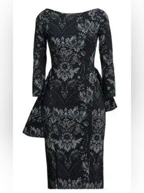 Chiara Boni La Petite Robe Midi Bodycon Dress Size 2